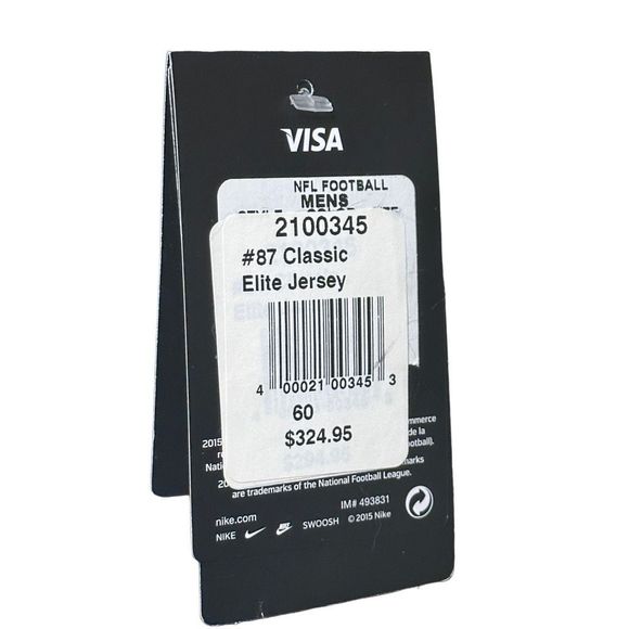 NWT Throwback Jordy Nelson On Field Jersey Green Bay Packers #87 Men’s Size 60 - Picture 7 of 7